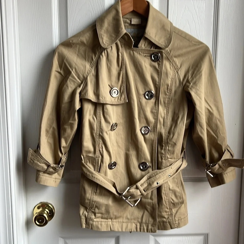 Michael Kors belted canvas